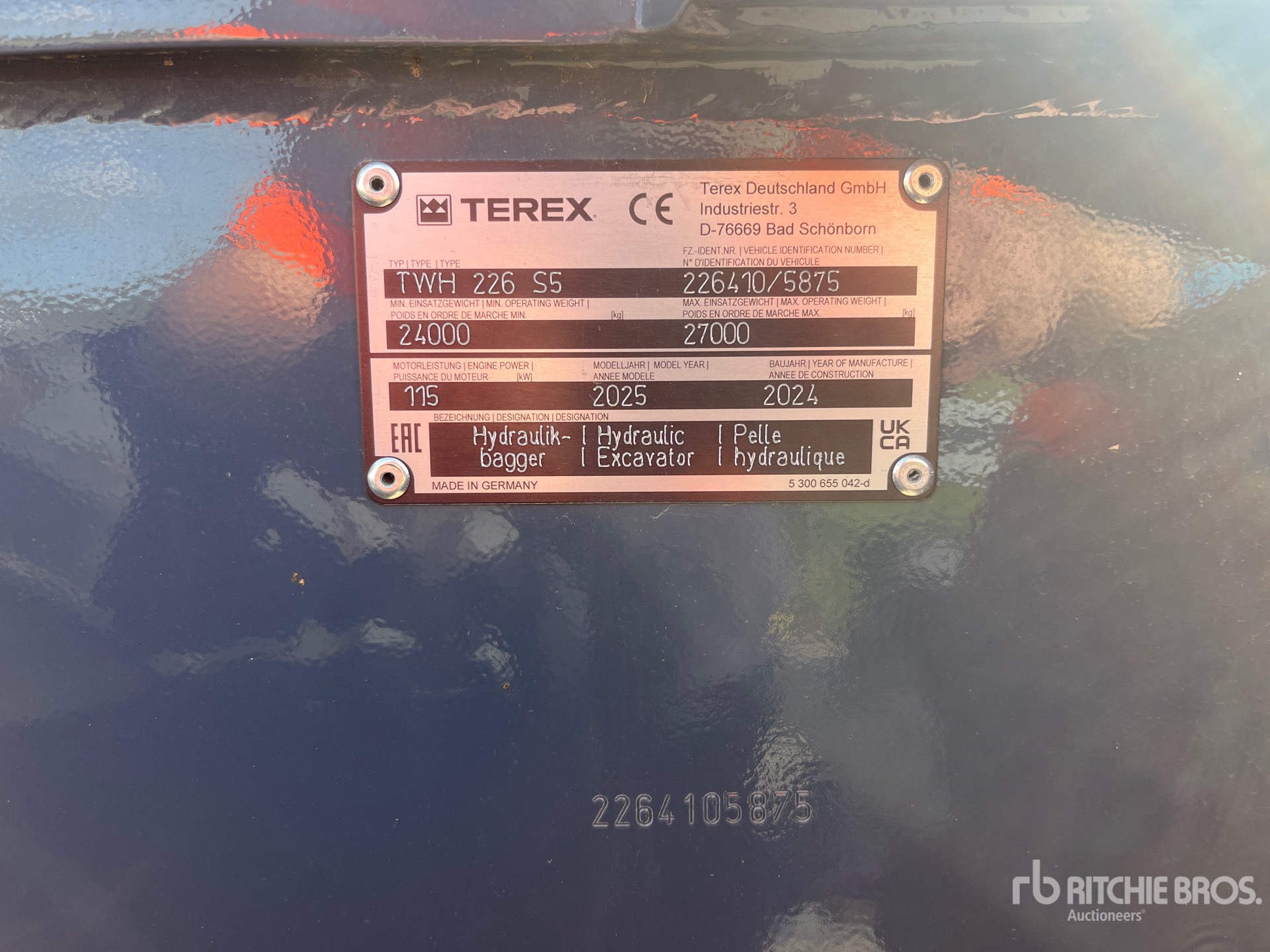 2024 Terex Ecotec TWH 226 S5