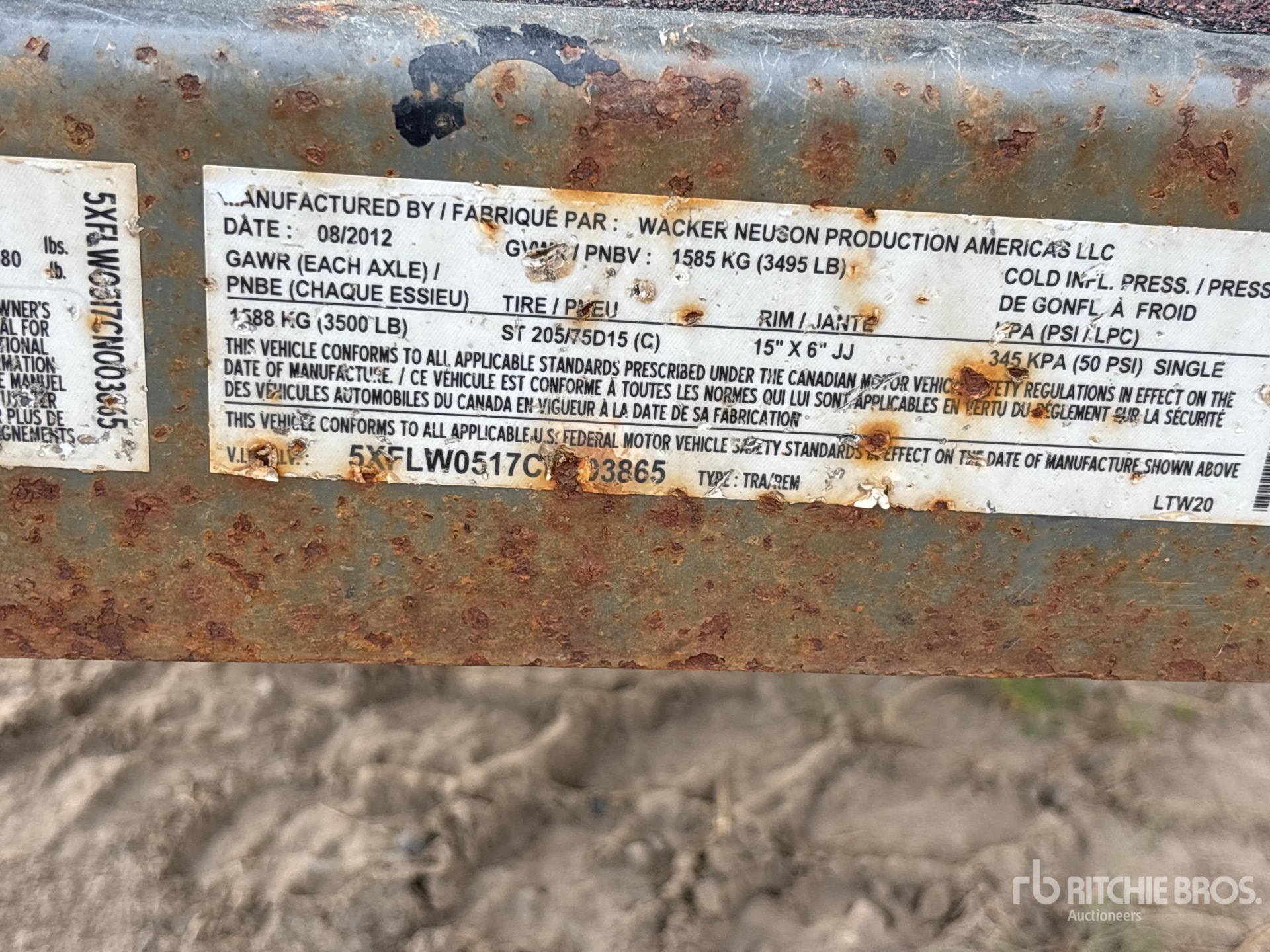 2012 Wacker Neuson LTW20Z1