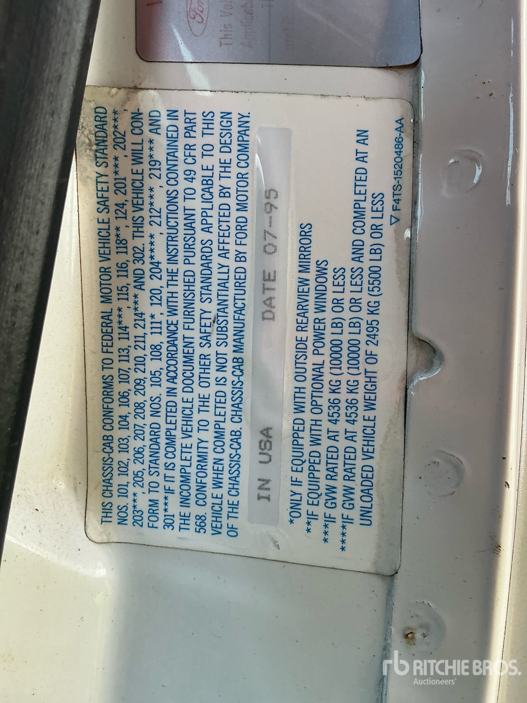 1995 Ford F-SUPER DUTY