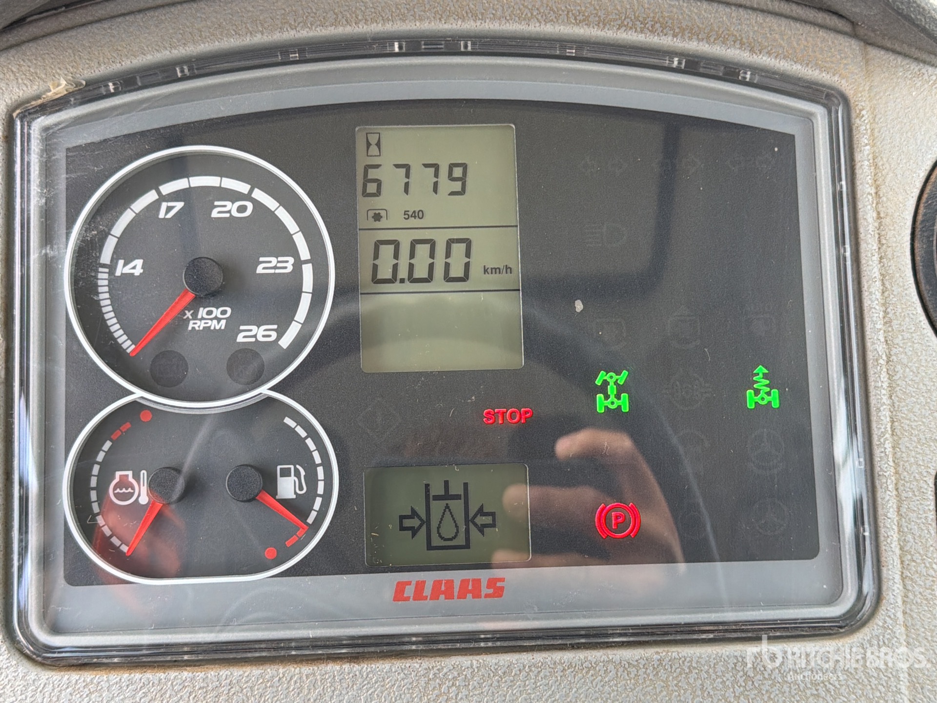 2008 Claas AXION 840 CEBIS
