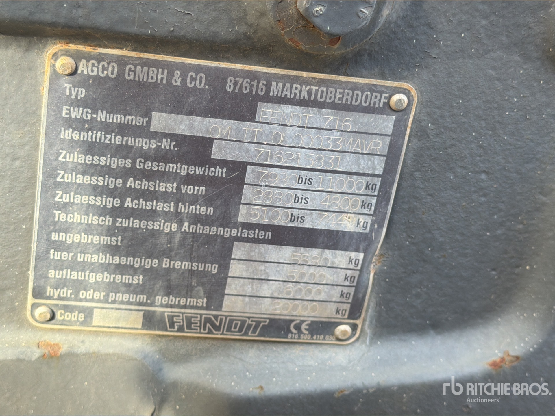 2002 Fendt 716 VARIO