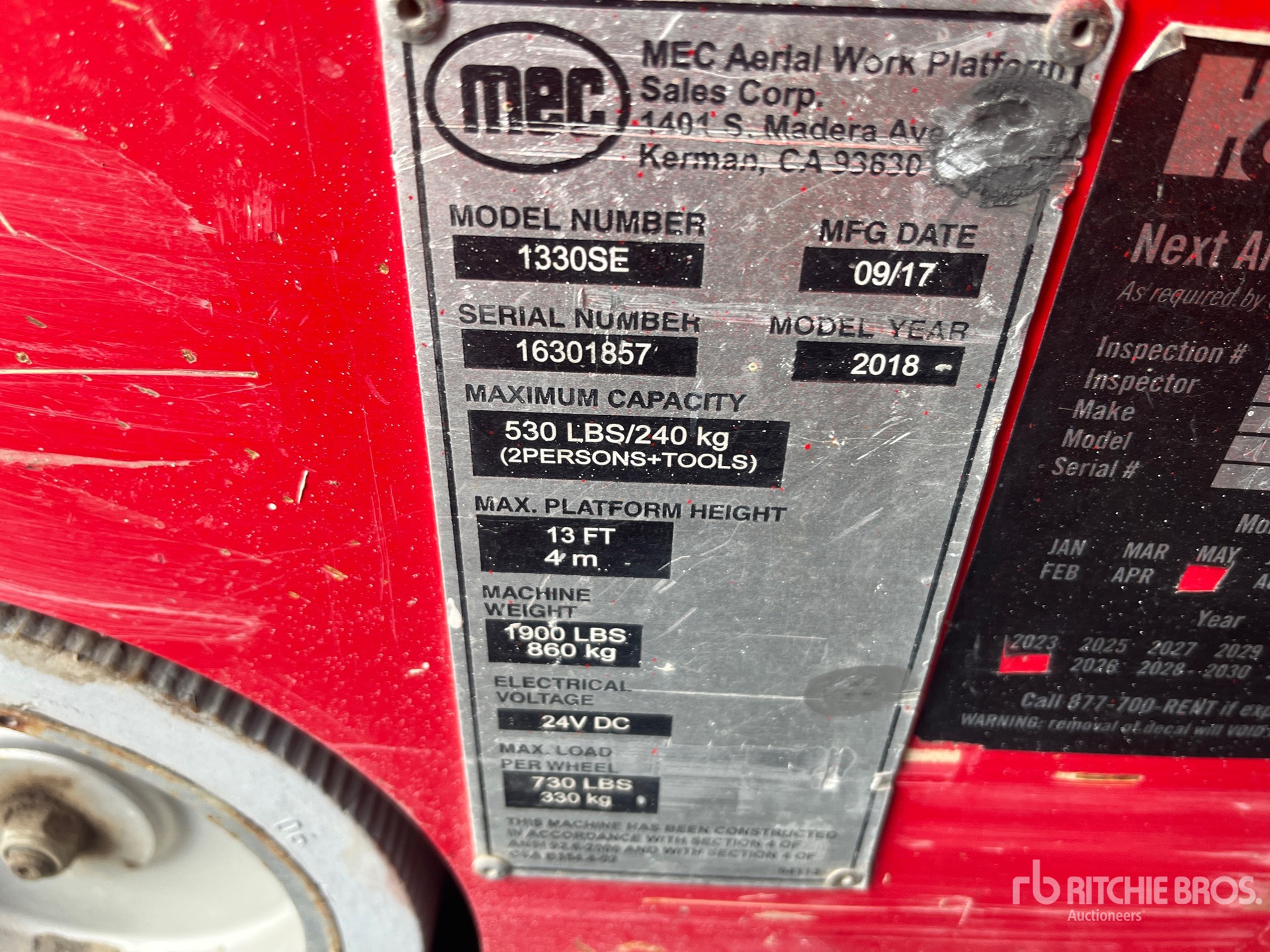 Photo of 2017 Mec 1330SE