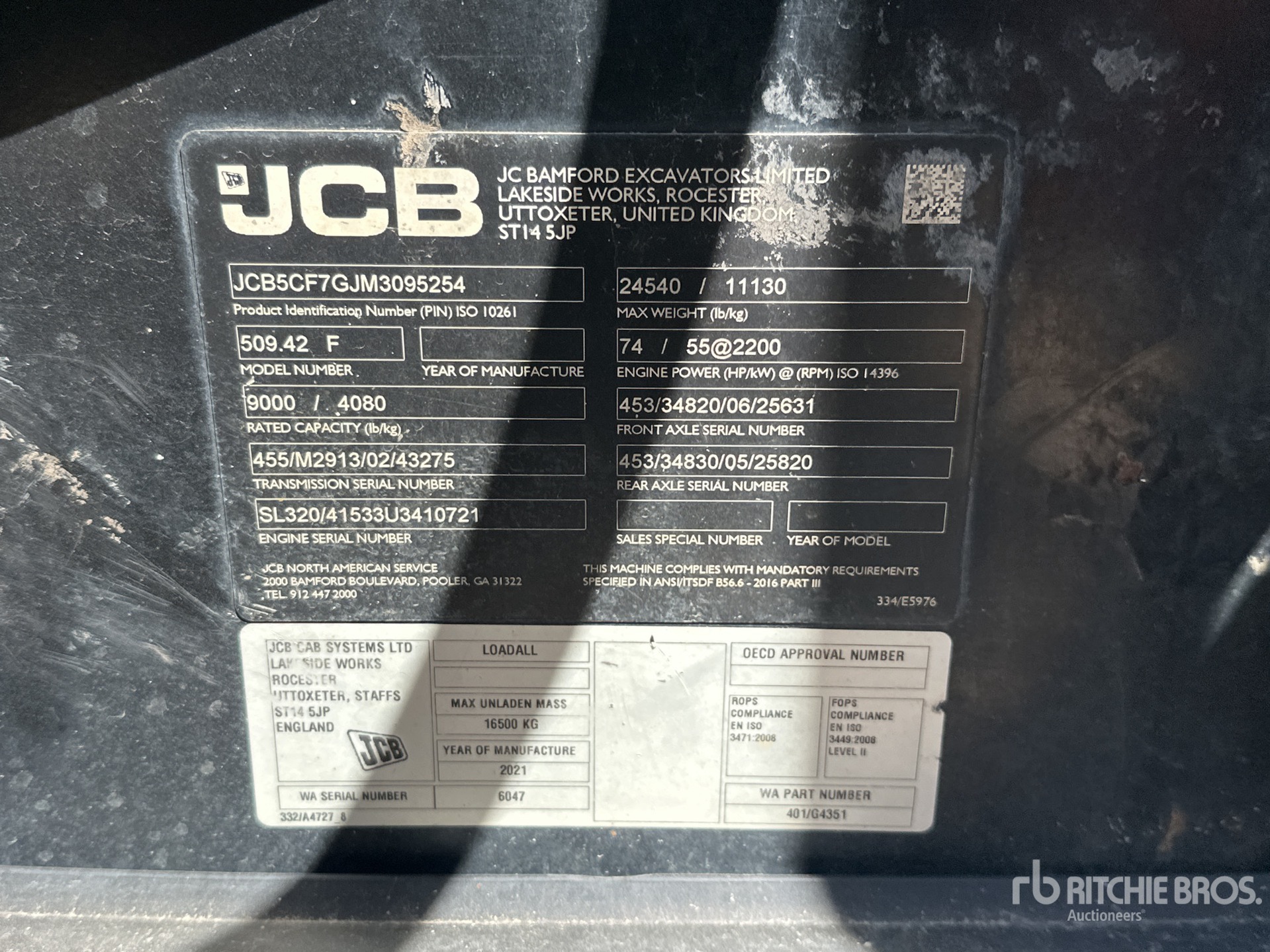 2021 JCB 509.42