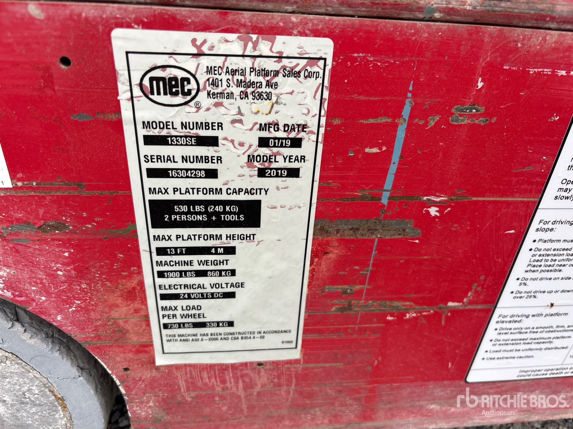 2019 Mec 1330SE