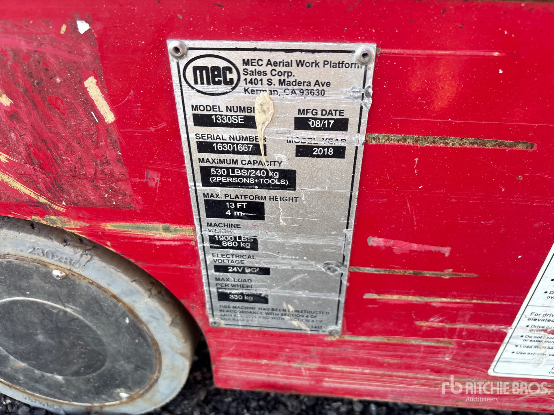 2017 Mec 1330SE