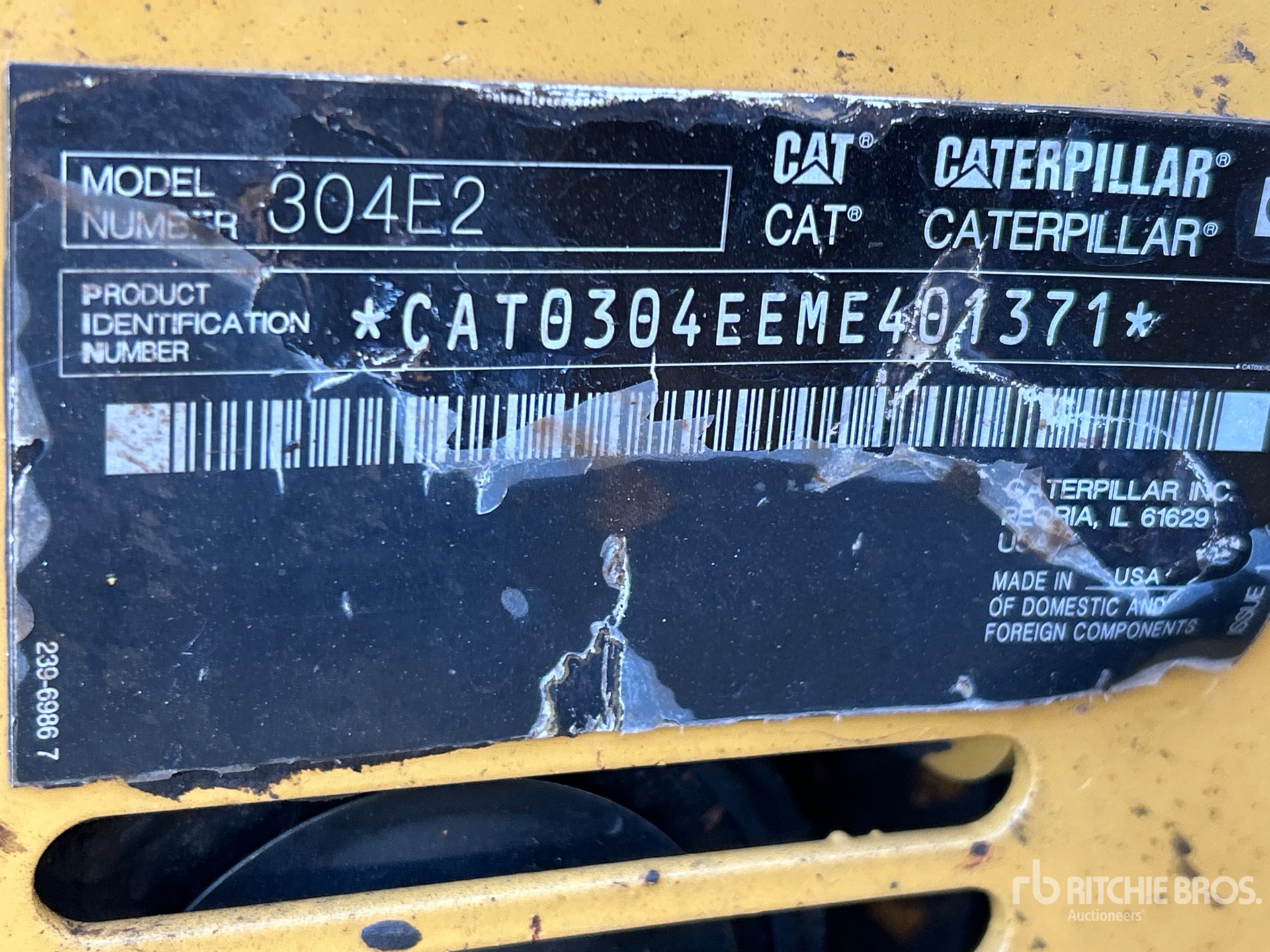 2016 Caterpillar 304E2