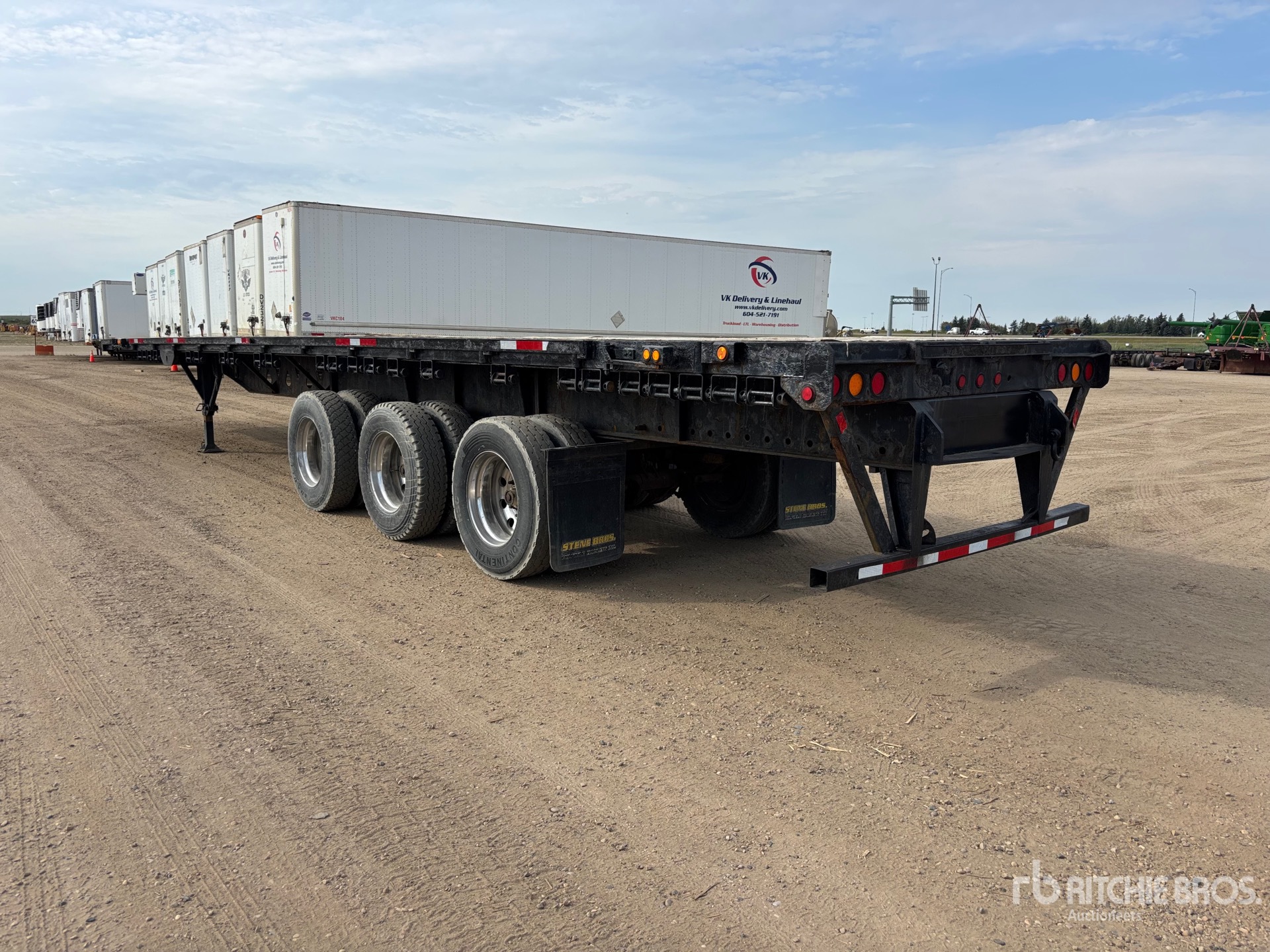 2012 Manac 45 FT TRI/A FLATBED