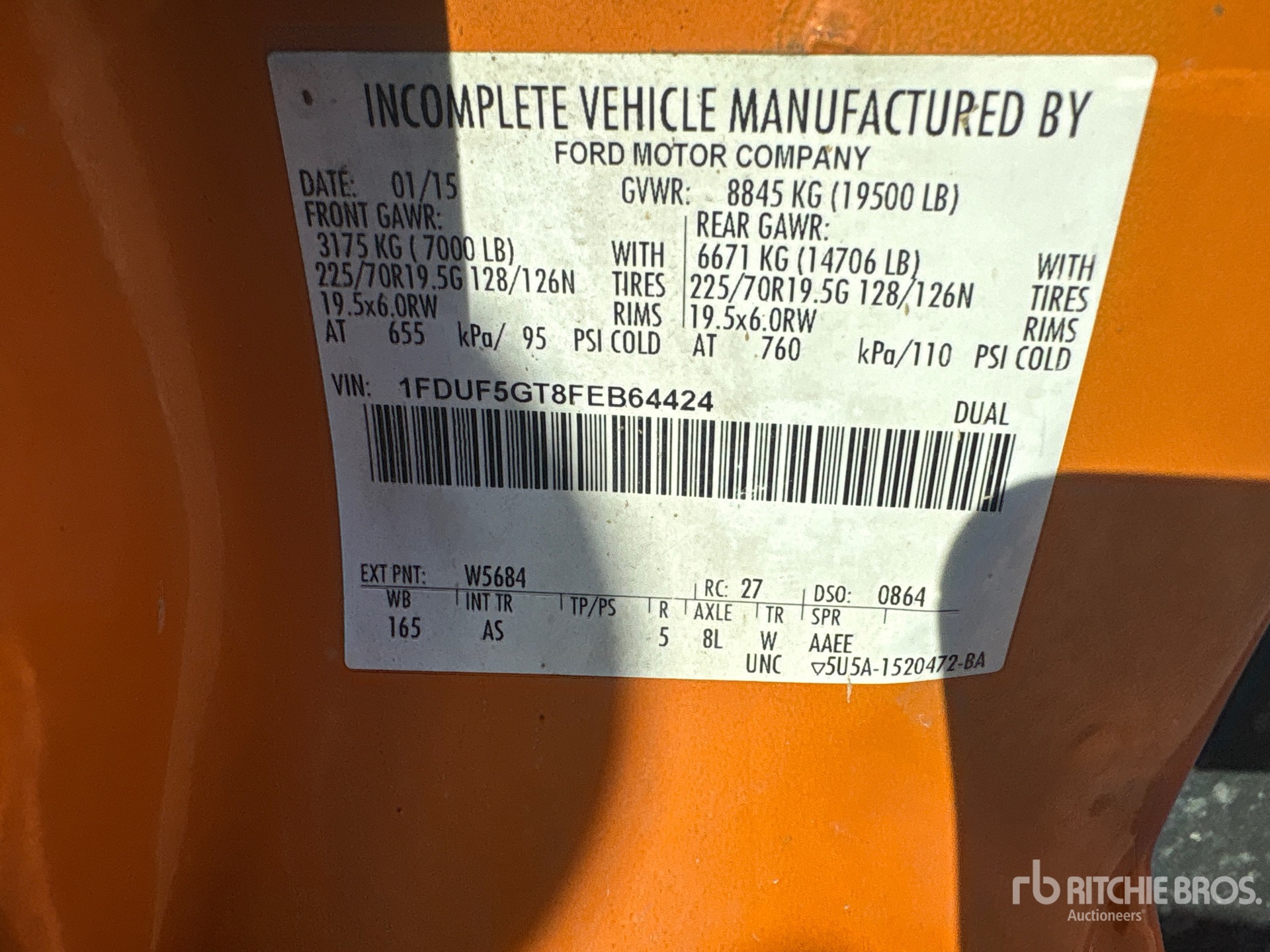 2015 Ford F-550