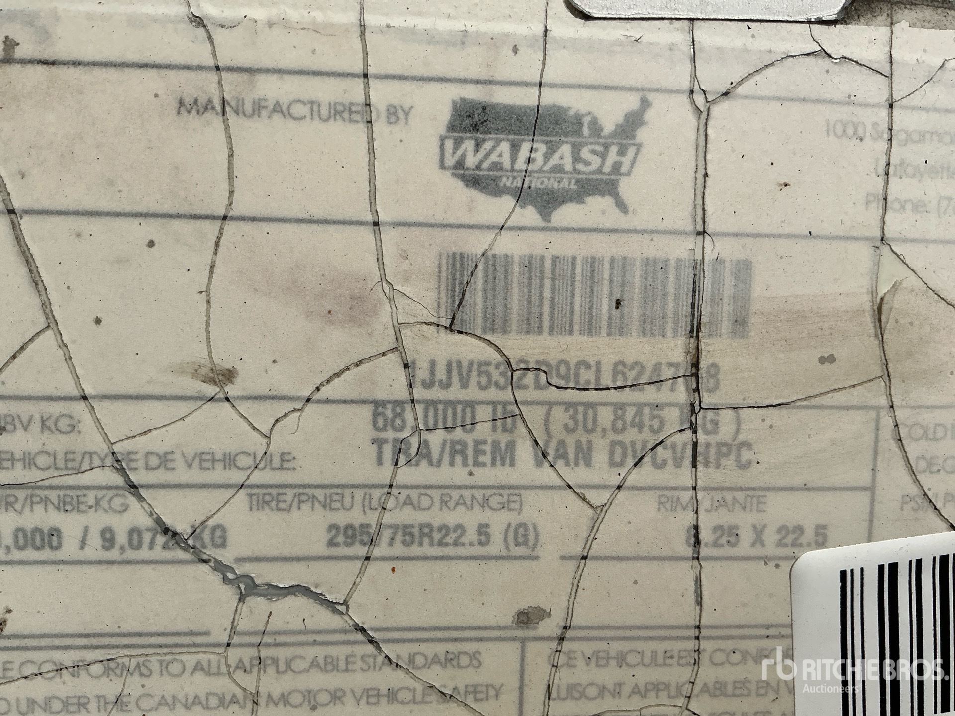 2012 Wabash 53 FT T/A