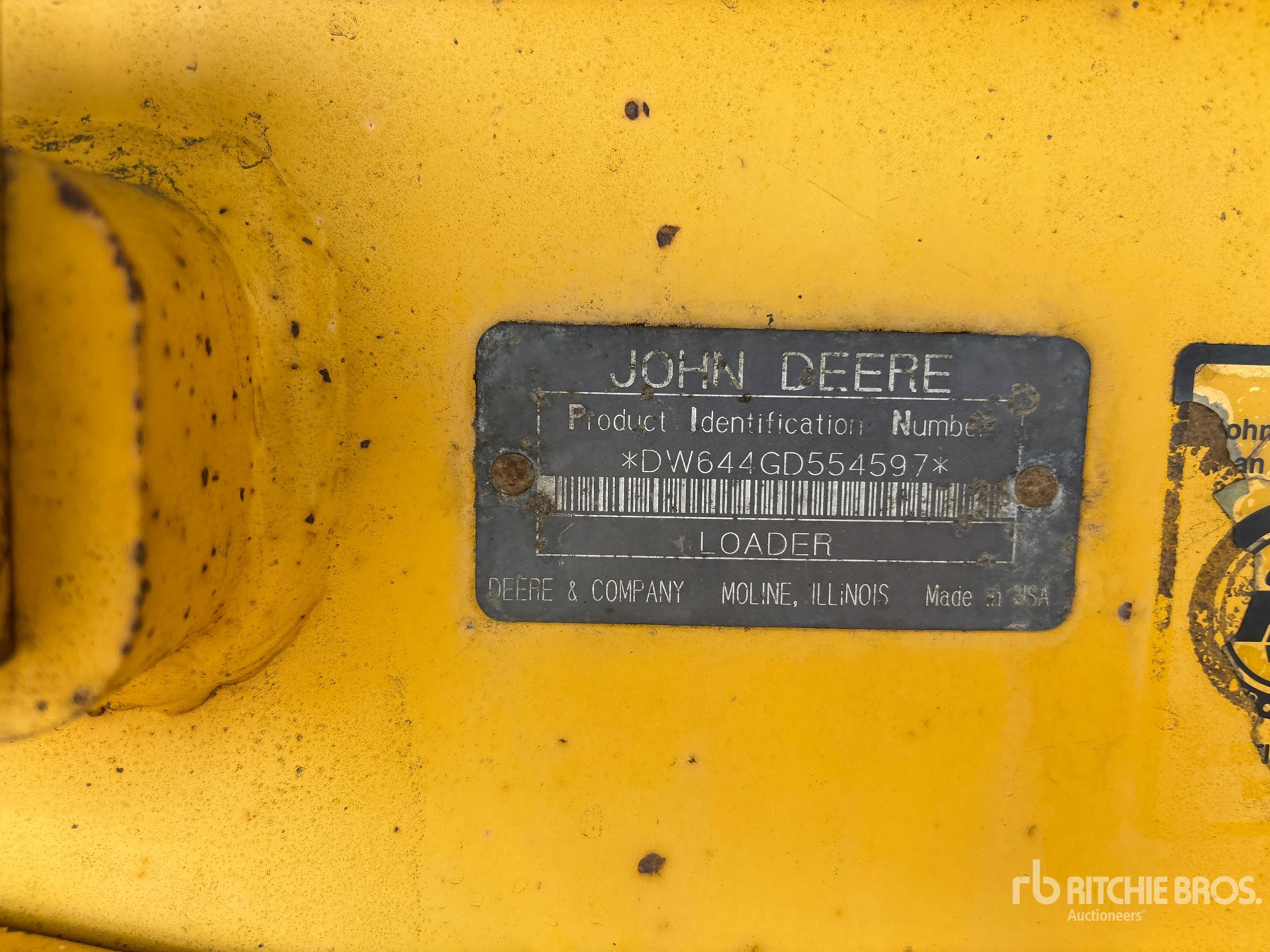 1996 John Deere 644G