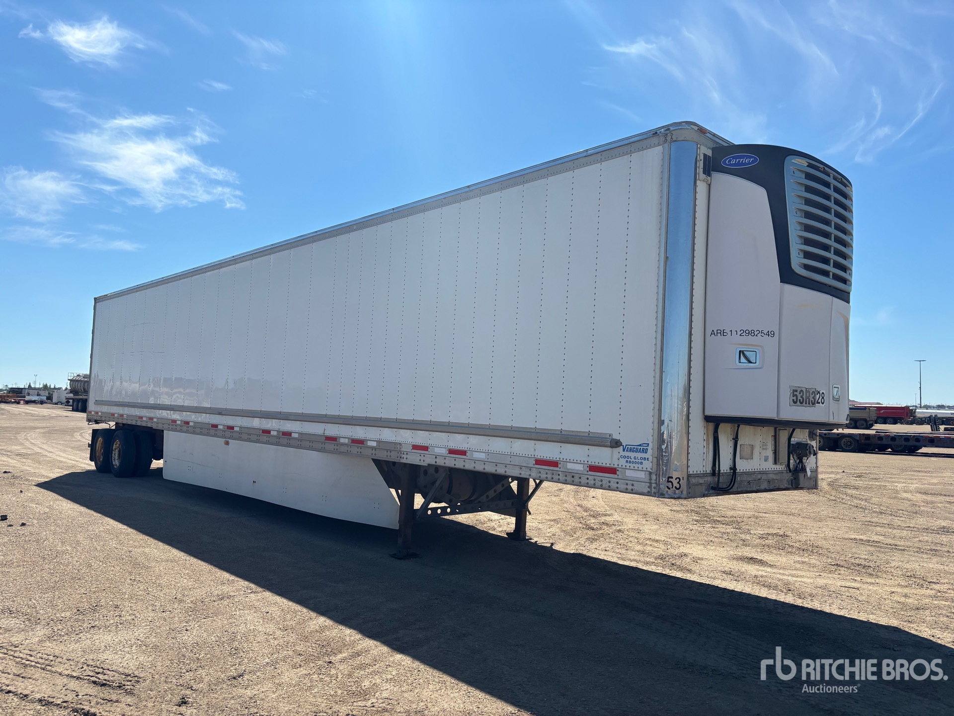2012 Vanguard 53 FT X 102 IN T/A (INOPERABLE)