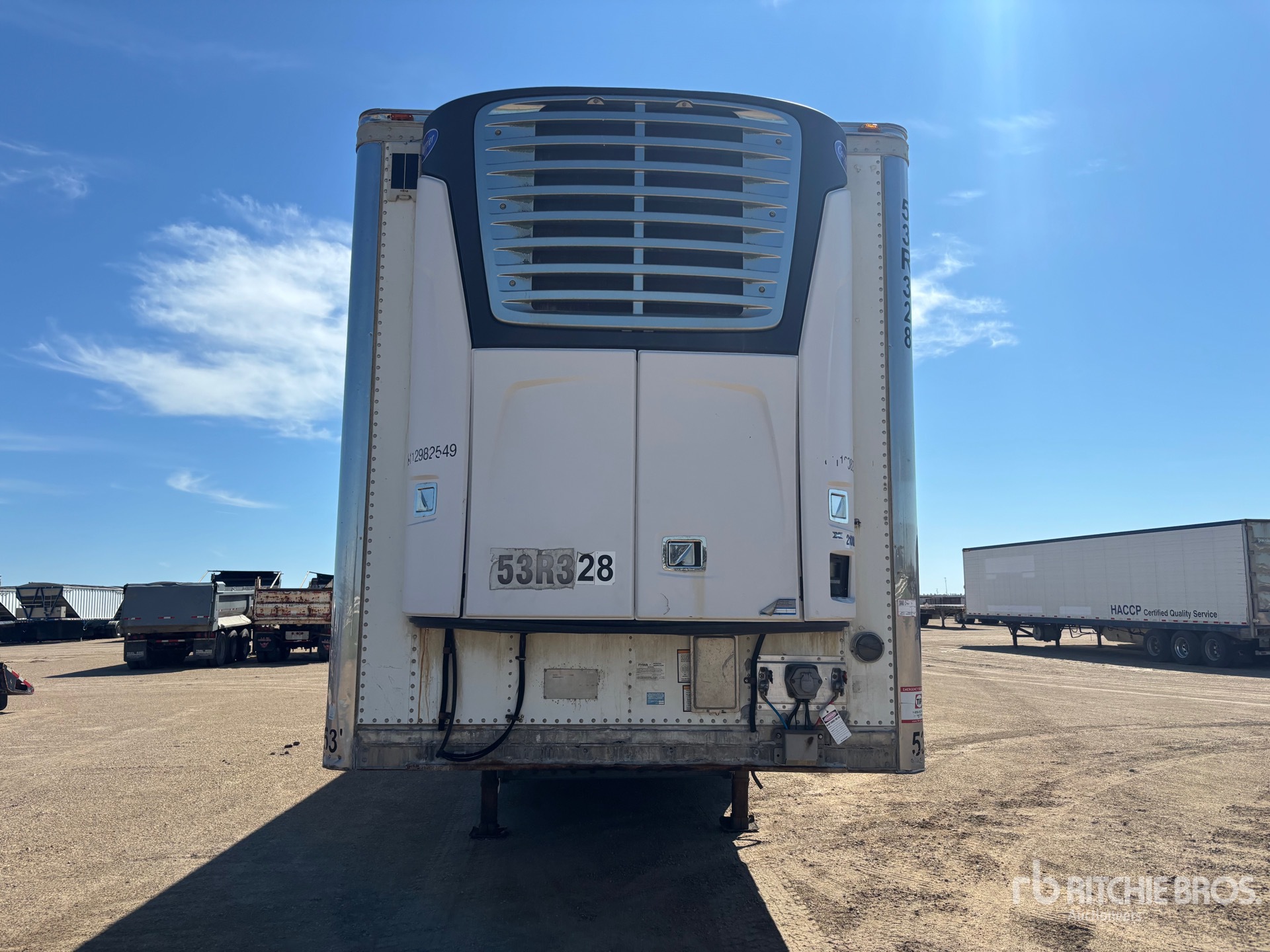 2012 Vanguard 53 FT X 102 IN T/A (INOPERABLE)