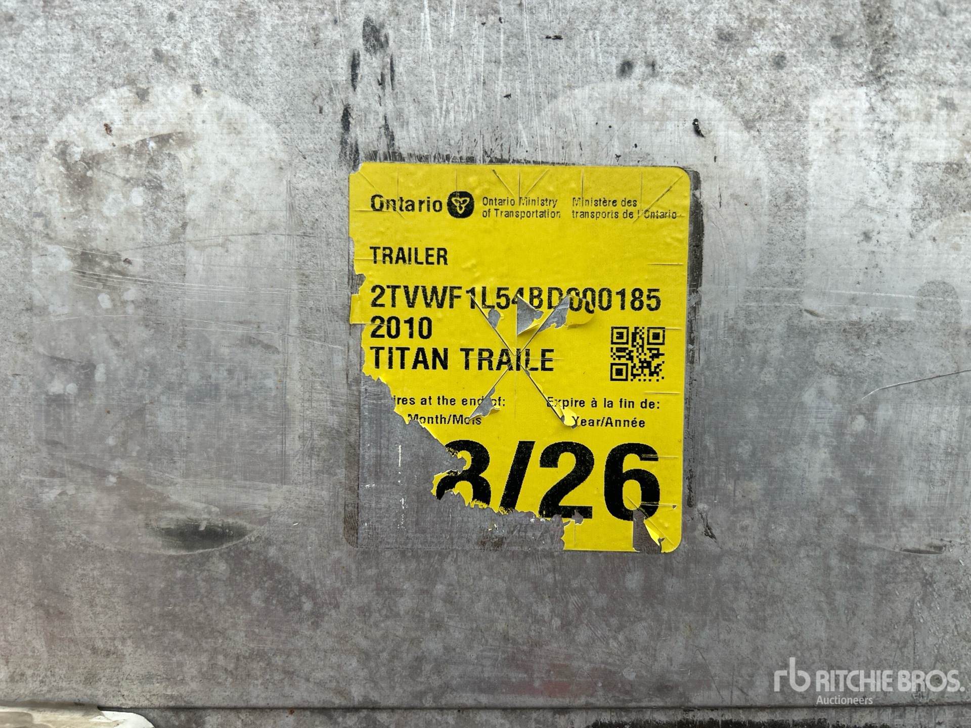2011 Titan 53 FT 5/AXLE
