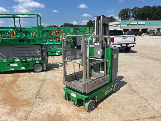 2017 Genie GR-20 Vertical Mast Lift