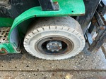 Chassis Lift with Right Front Tire