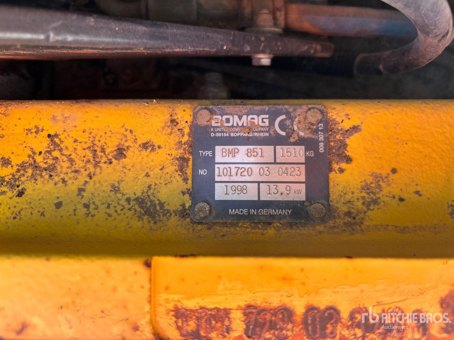 1998 Bomag BMP851
