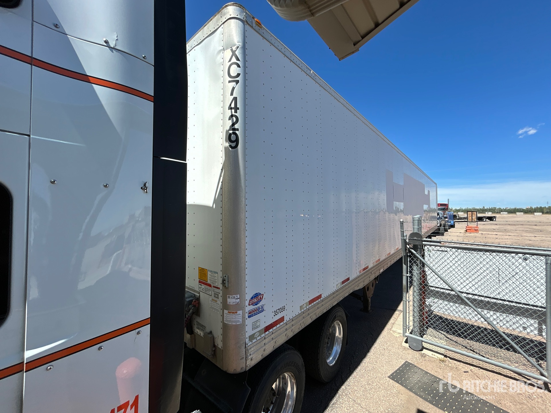2018 Utility 57 FT X 102 IN T/A