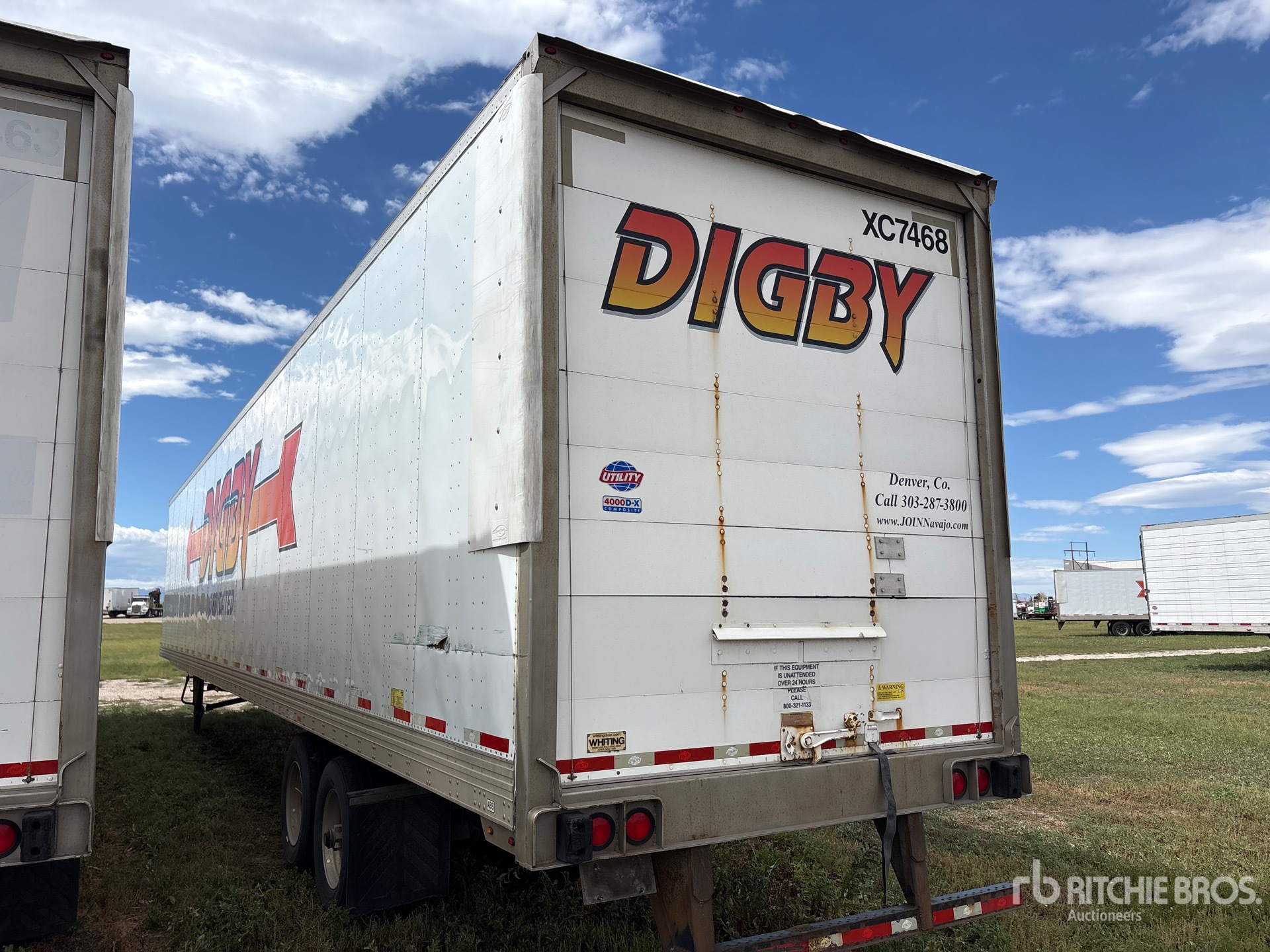 2018 Utility 57 ft x 102 in T/A