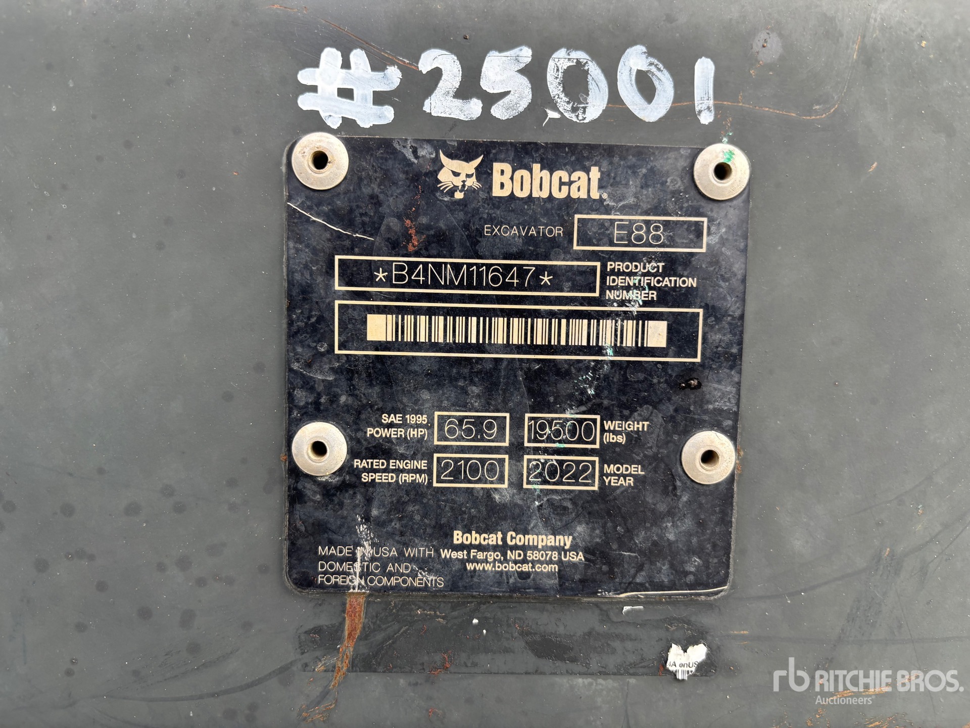 2022 Bobcat E88