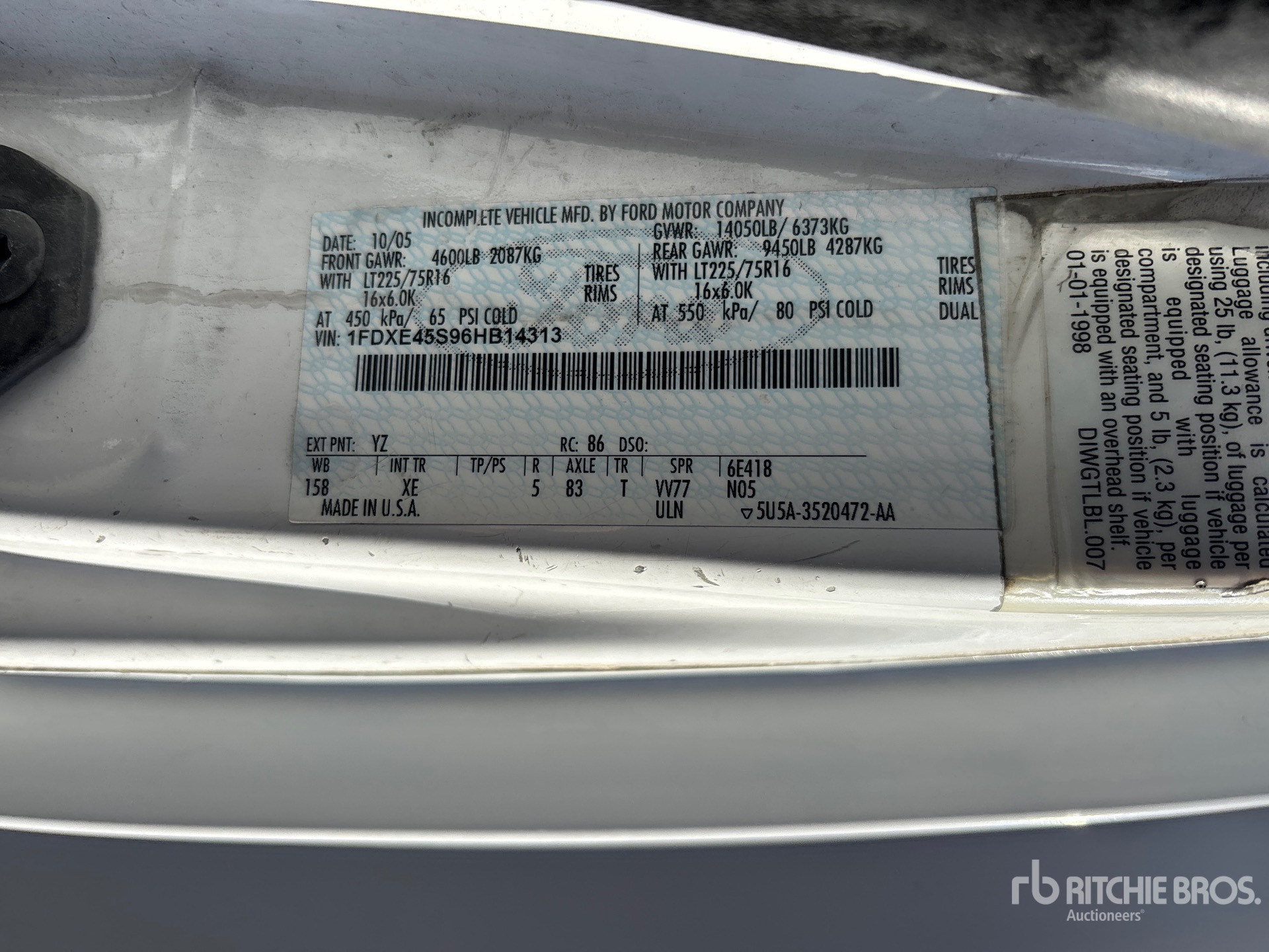 2006 Ford E-450