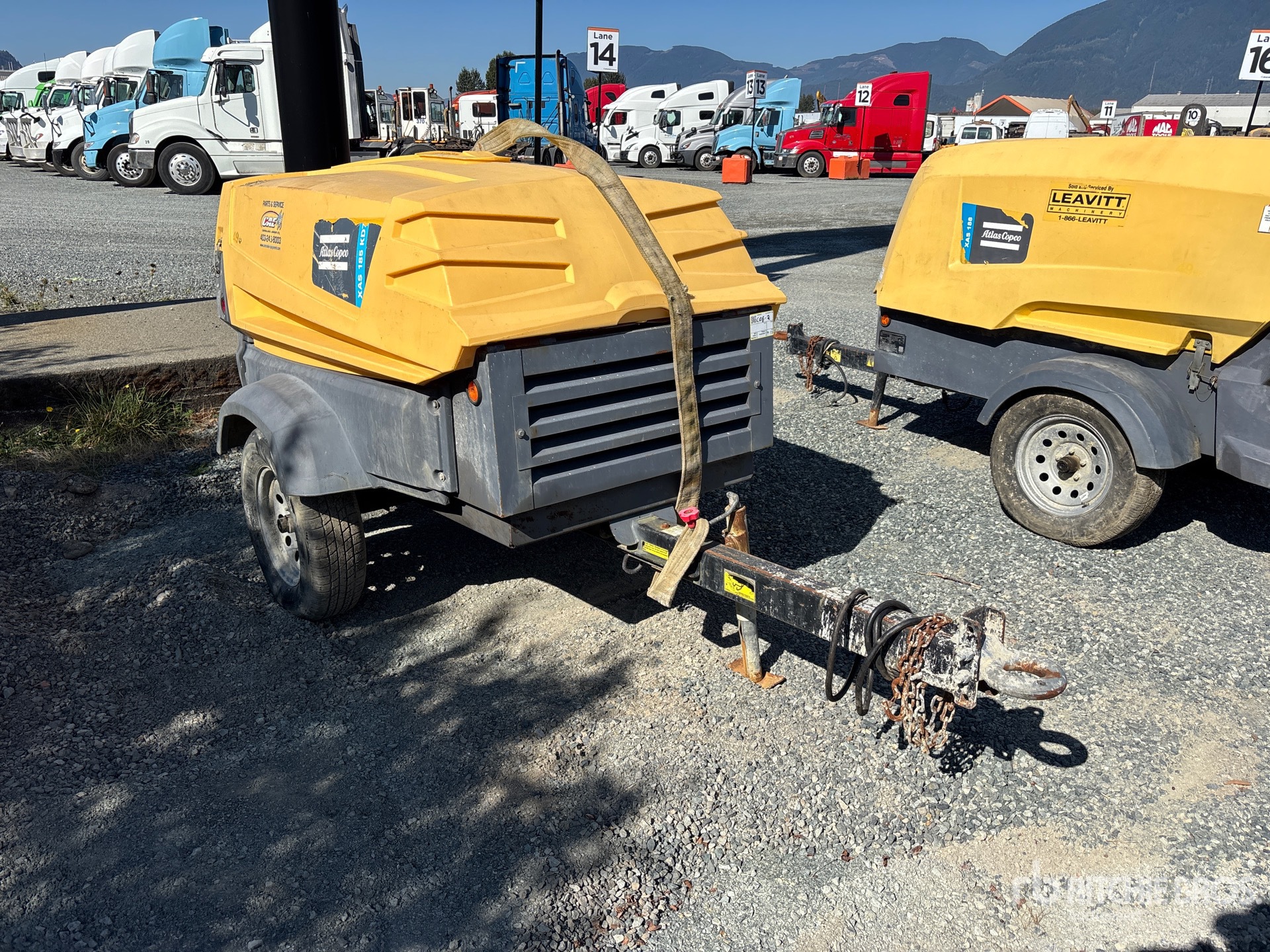 2017 Atlas Copco XAS 185 KD7 PE