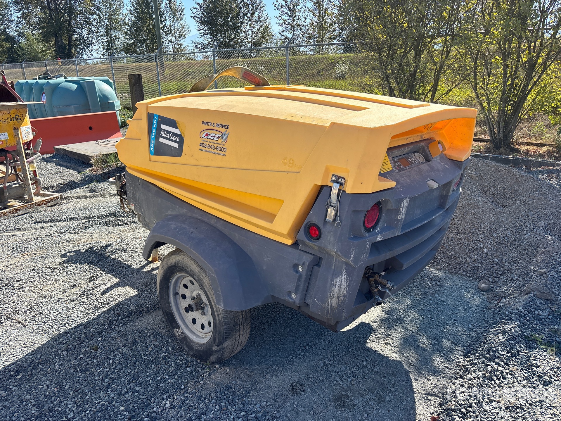 2017 Atlas Copco XAS 185 KD7 PE