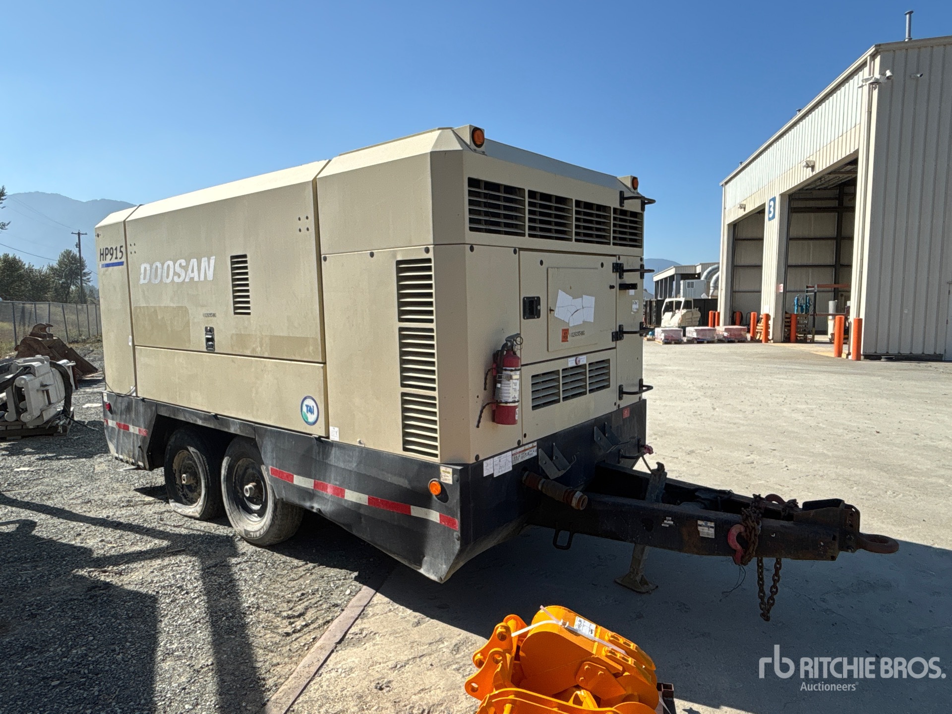 2014 Doosan Portable Power HP915WCU-T41