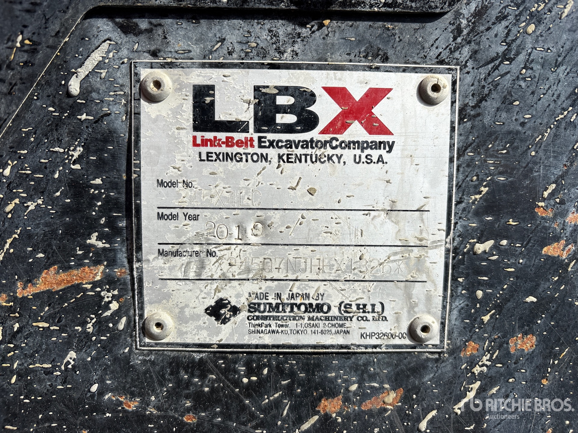 Photo of 2019 Link-Belt 245X4LC