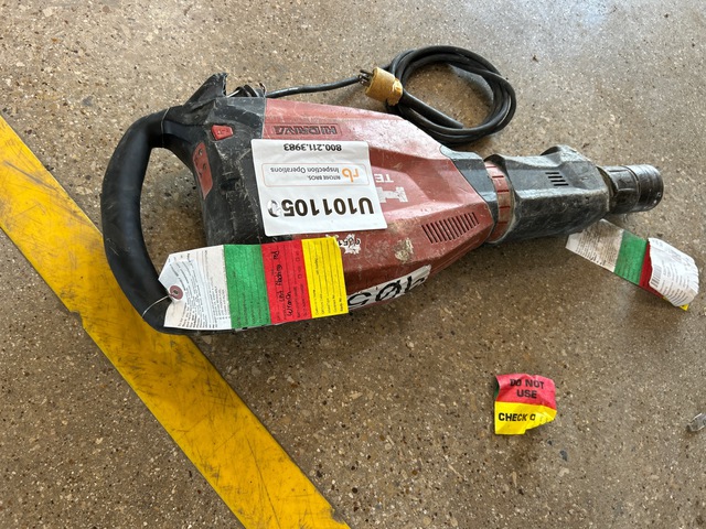 2016 Hilti TE 1000-AVR Electric Demolition Breaker (Inoperable)