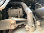 Engine with A/C Compressor