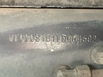 General Appearance with Frame Stamp Serial Number/VIN Photo
