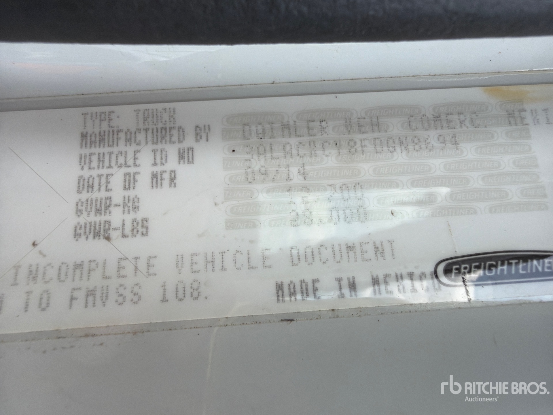 2015 Freightliner M2 106
