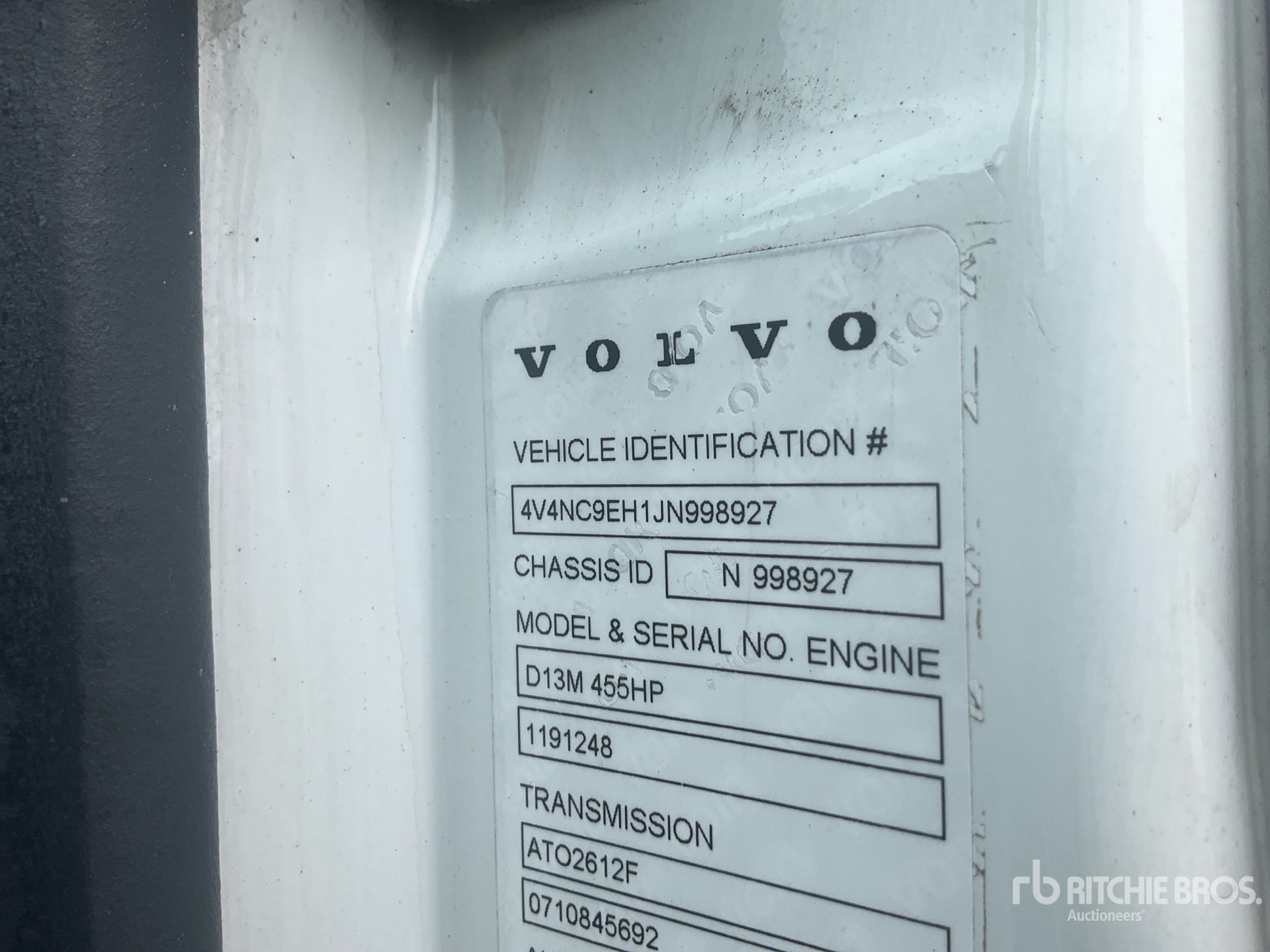 2018 Volvo VNL