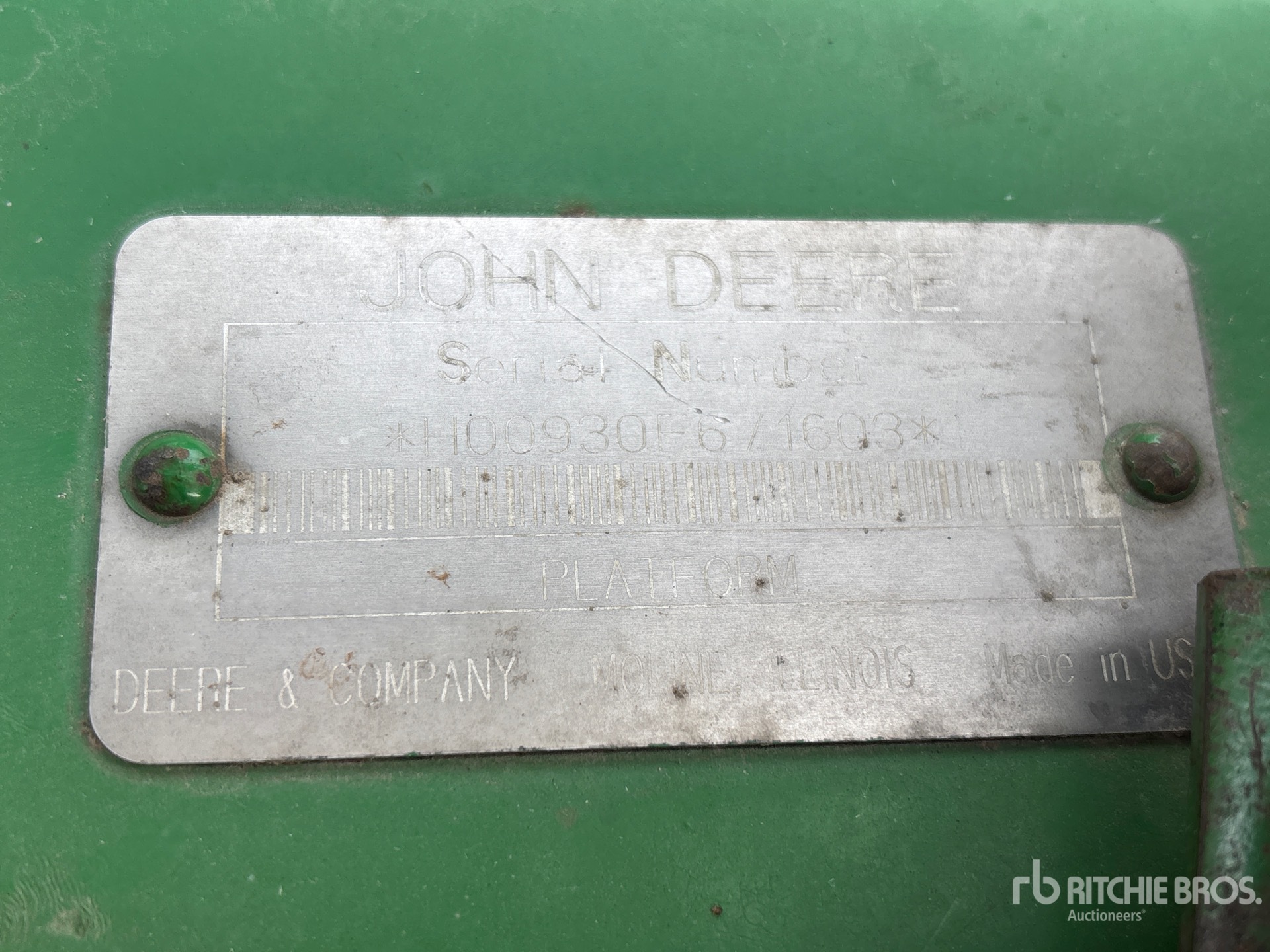 1997 John Deere 930