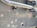 General Appearance with Frame Stamp Serial Number/VIN Photo