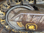 Undercarriage with Left Front Idler