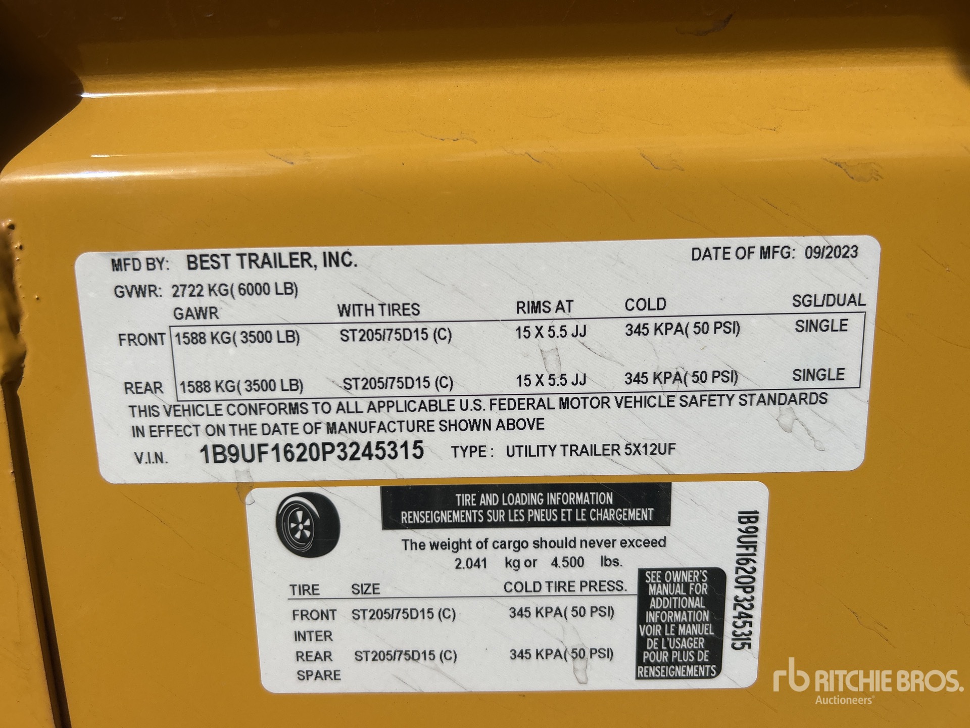 2023 Best 5X12UF