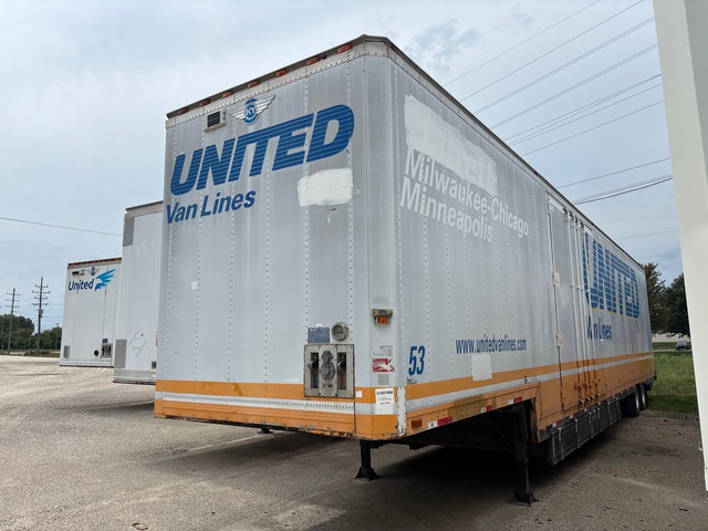 2005 Kentucky FVCC-D53 53 ft x 102 in T/A Van Trailer