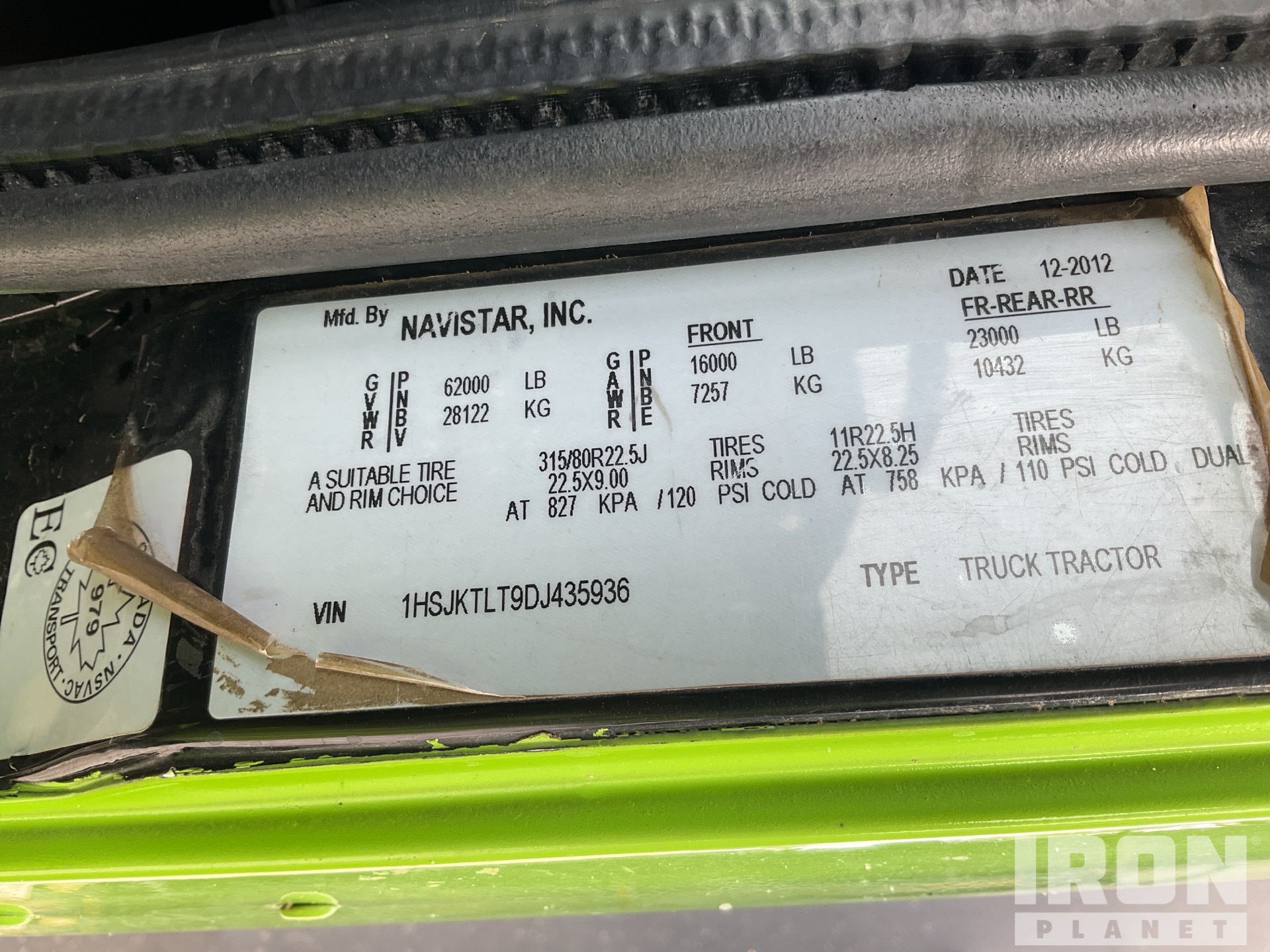 2013 Komatsu CT660