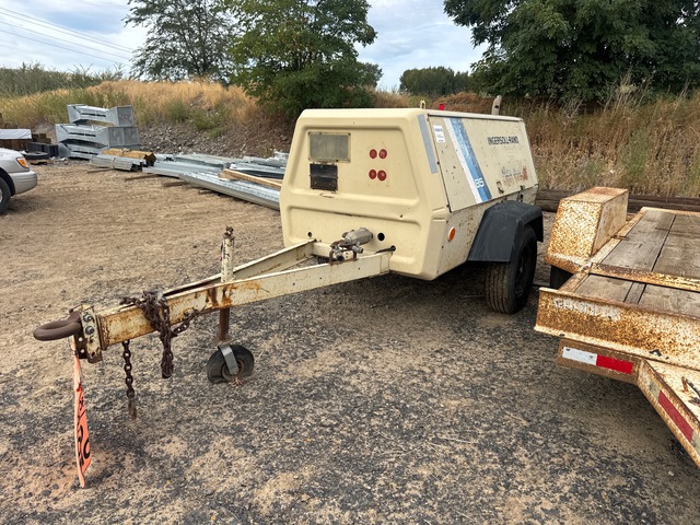 1990 (unverified) Ingersoll Rand 185 Mobile Air Compressor (Inoperable) 1990 (unverified) Ingersoll Rand 185 Mobile Air Compressor (Inoperable)