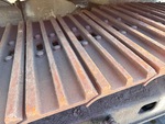 Undercarriage with Left Track Shoes