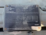 Engine with Emission Label