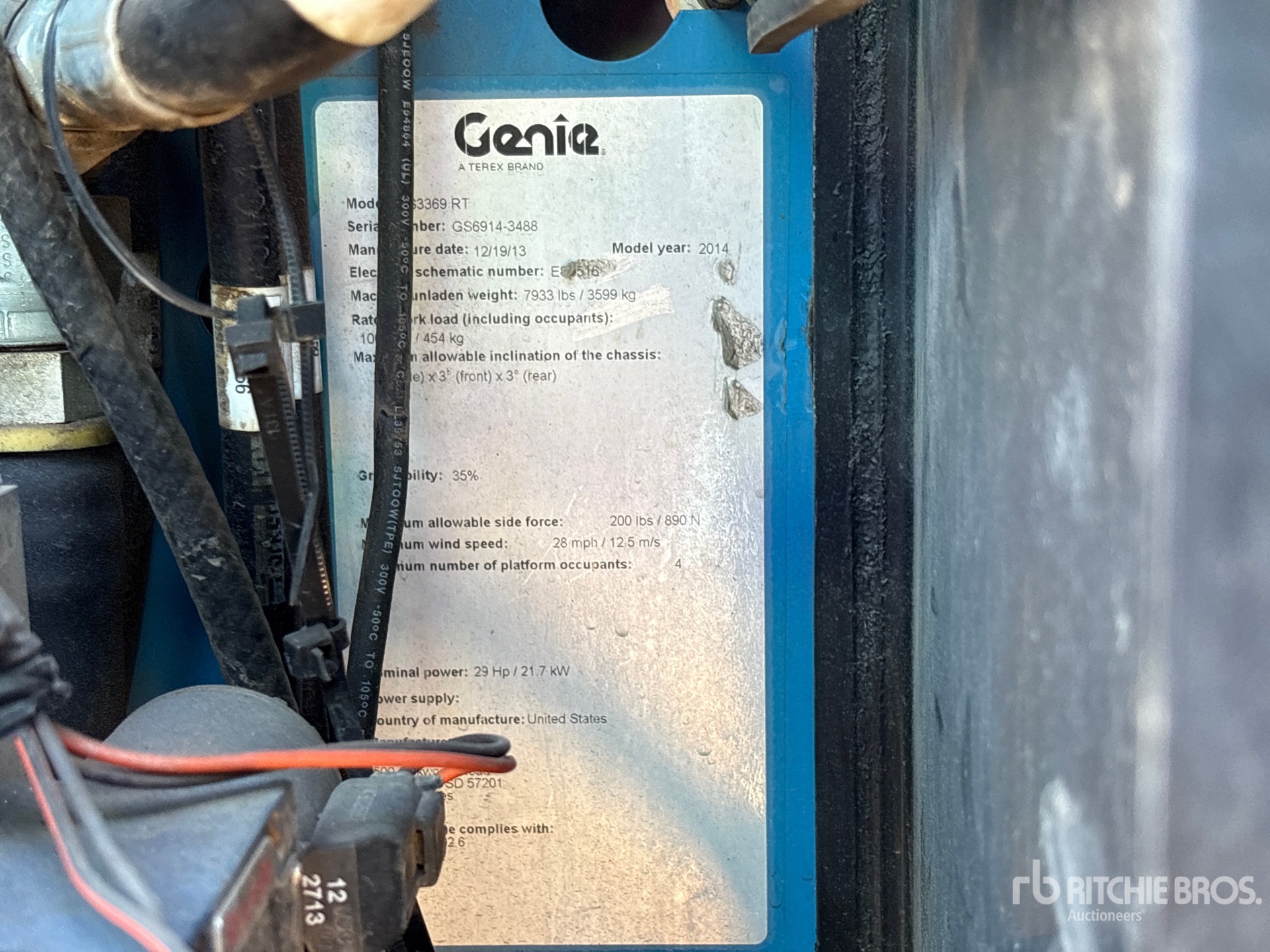 2014 Genie GS-3369RT
