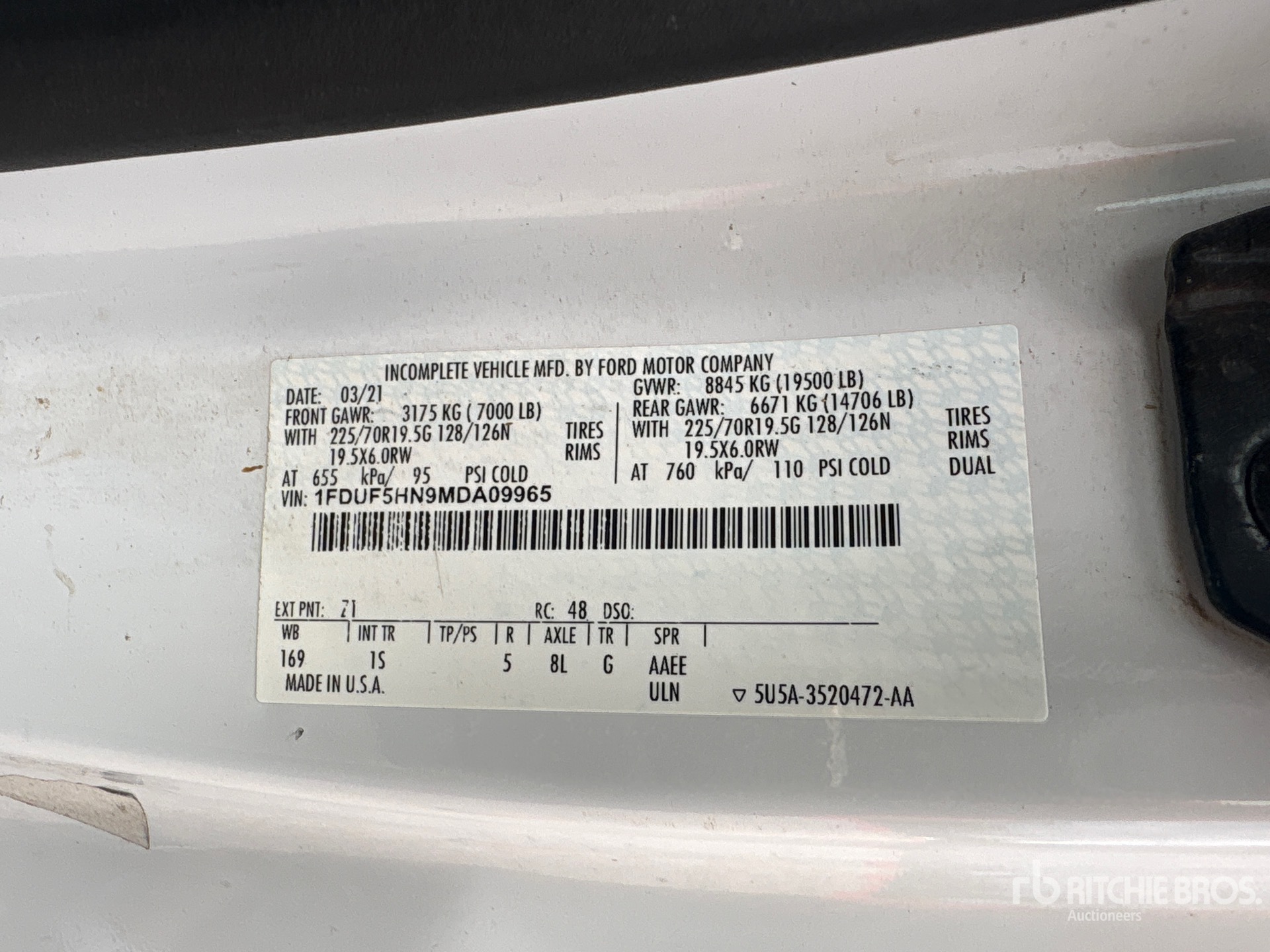 2021 Ford F-550