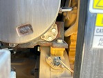 Engine with A/C Compressor
