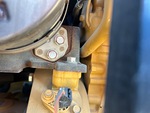Engine with A/C Compressor