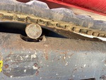 Undercarriage with Left Carrier Rollers