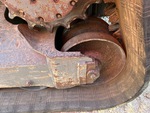 Undercarriage with Rear idler wear
