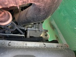 Engine with A/C Compressor