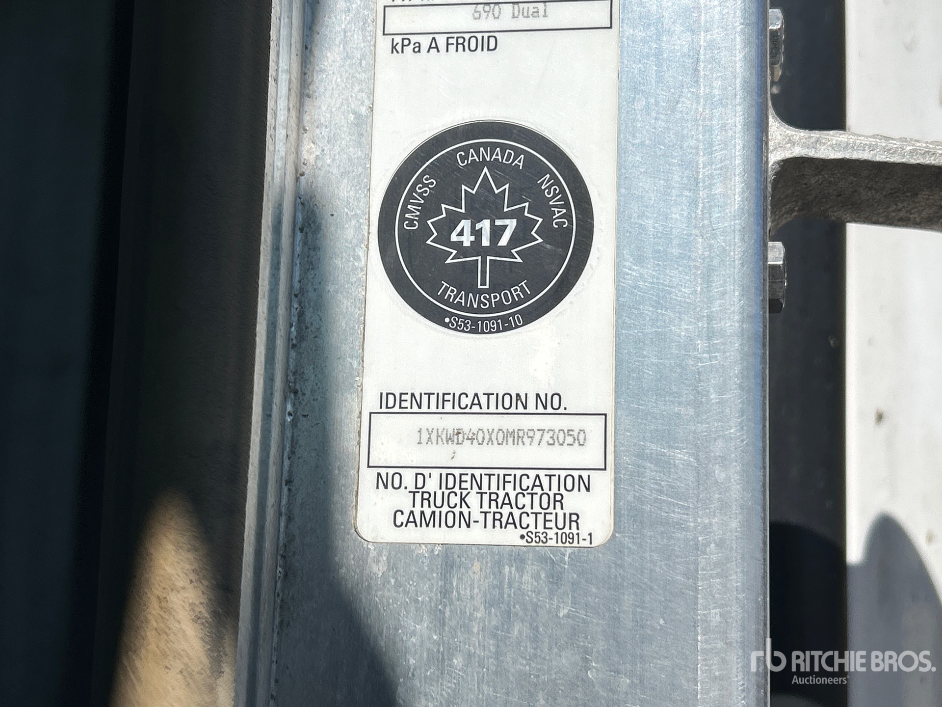 2021 Kenworth W900B